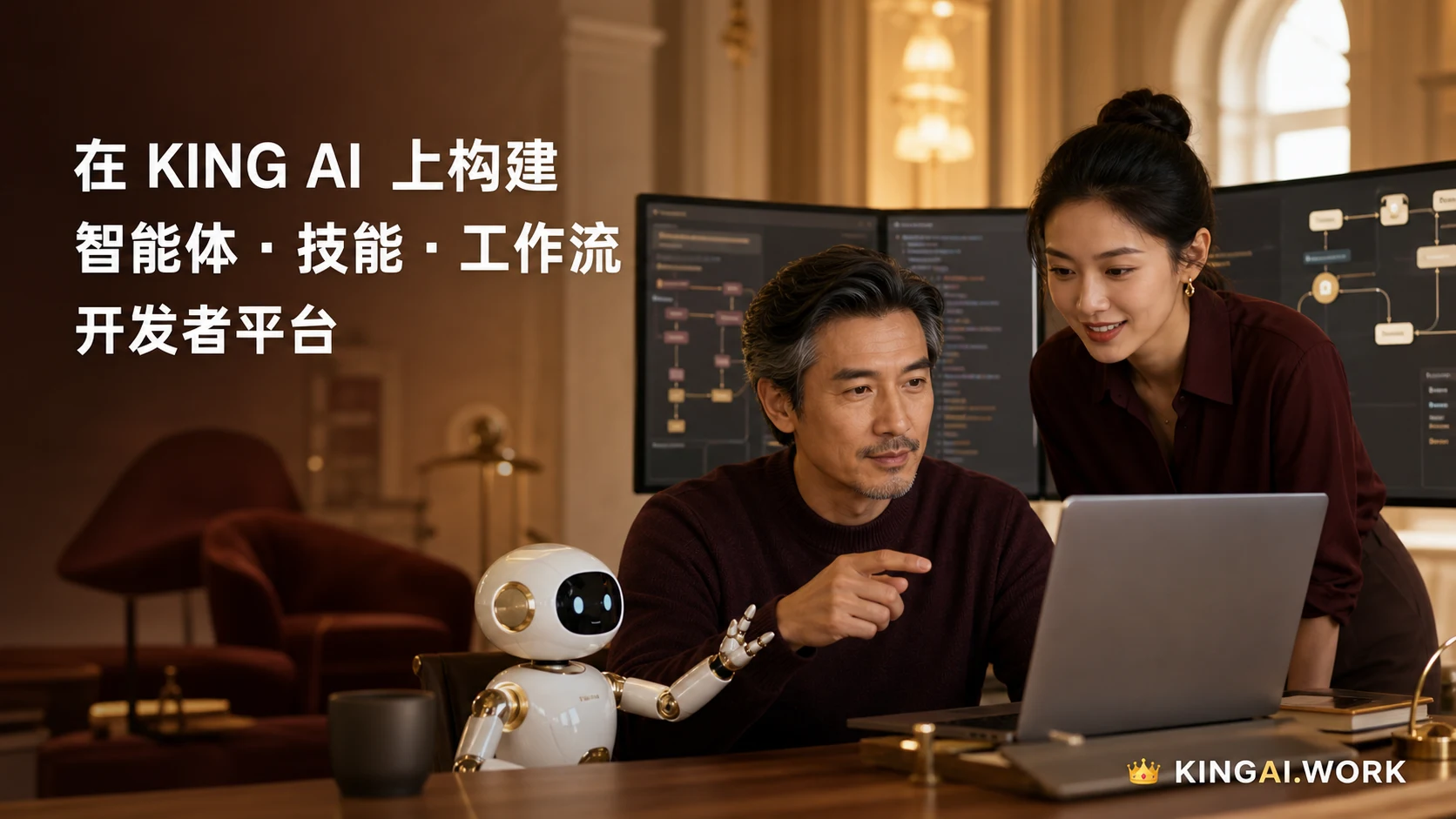 围绕受保护智慧核心构建的开发者生态