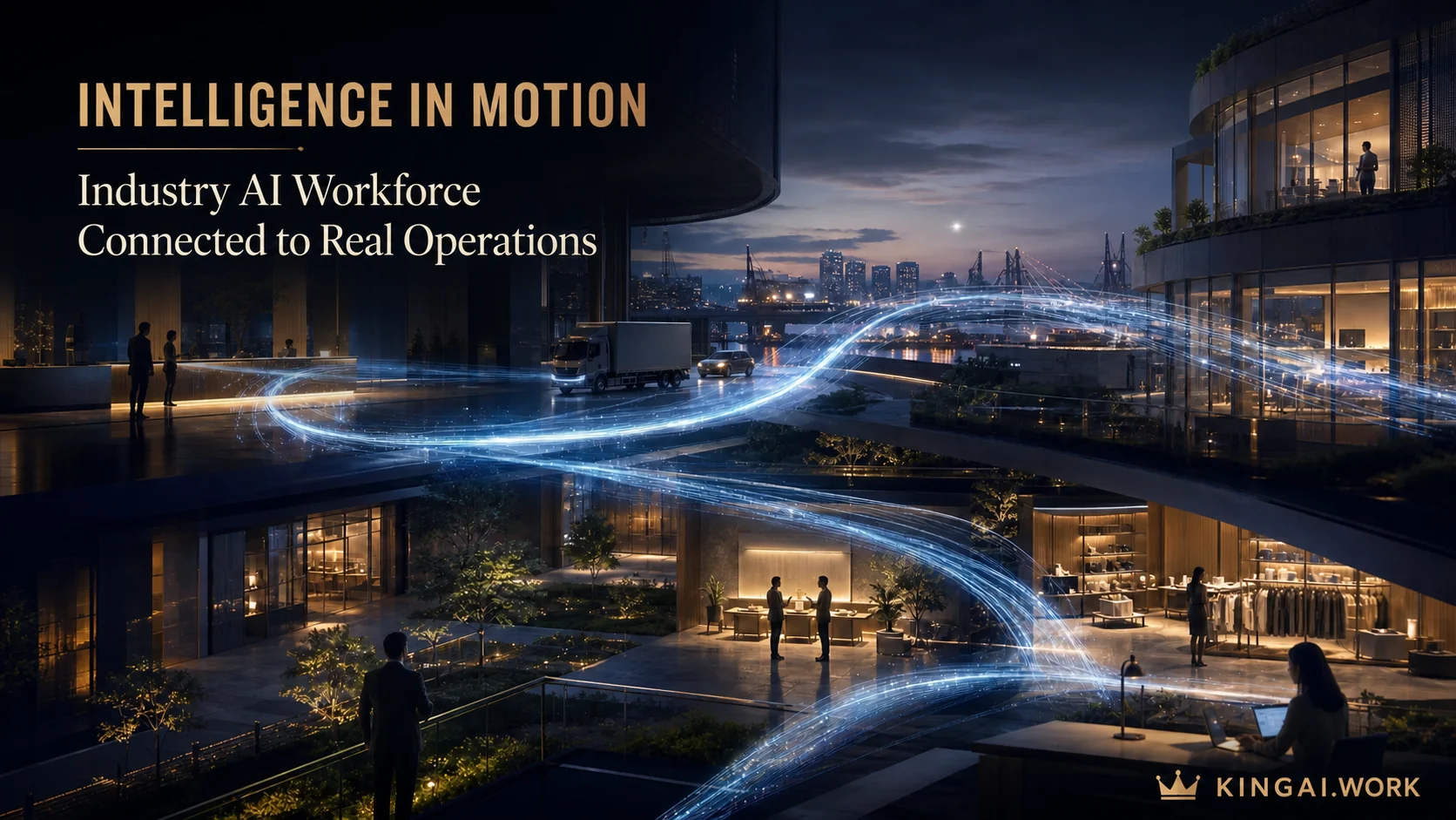 Human-centered industry operations connected by intelligence