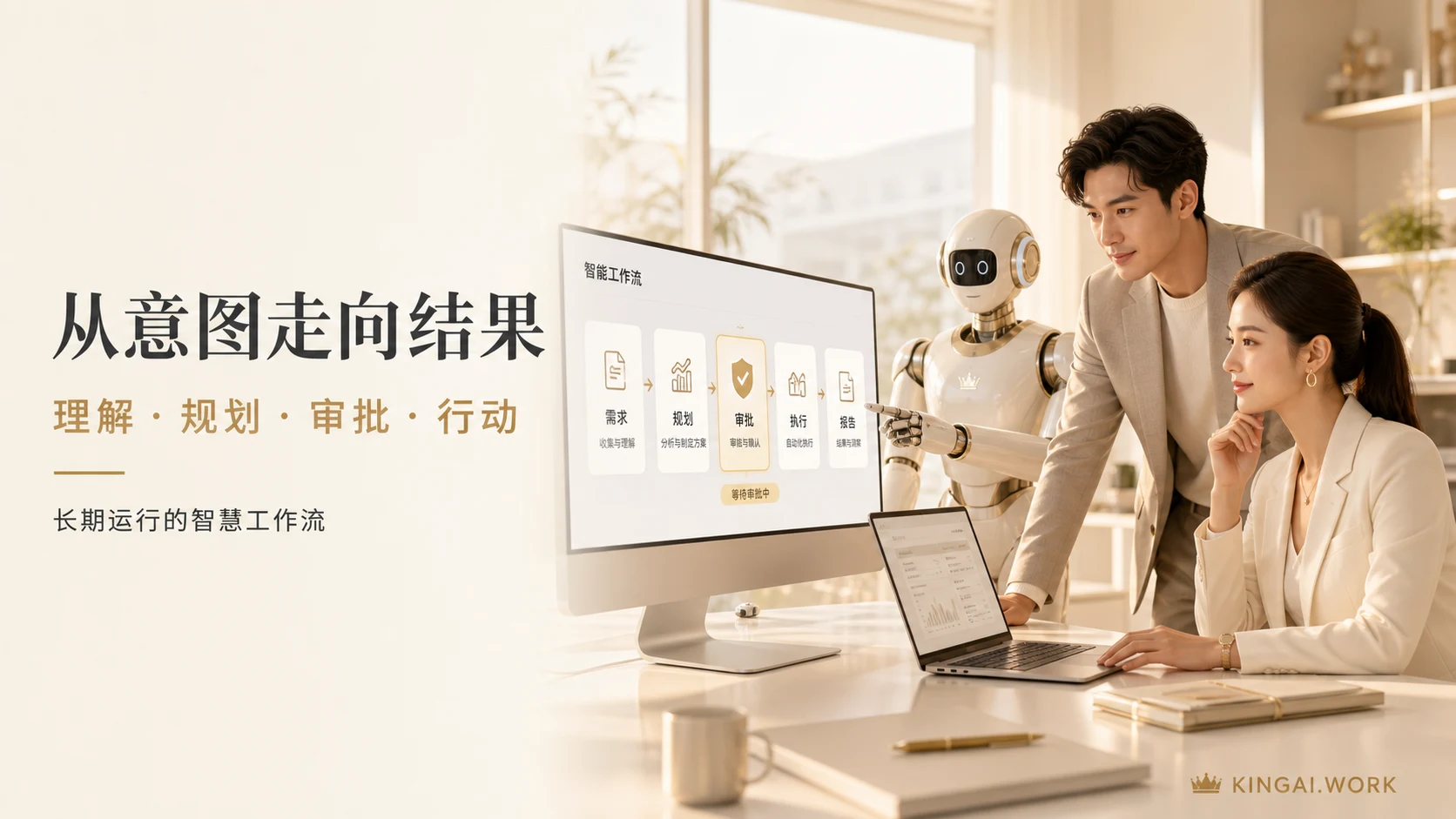 从人的意图到授权行动的智慧流程