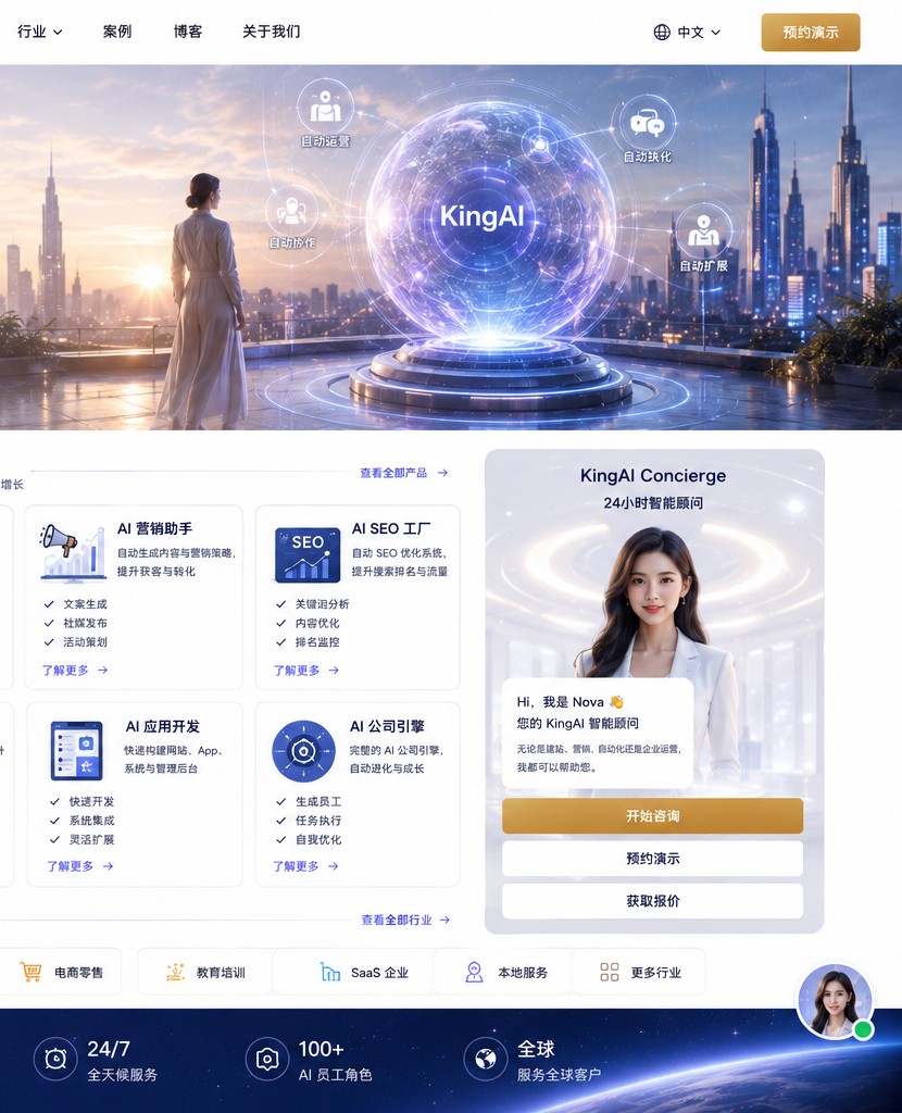 KING AI 企业智能化与安全边界视觉